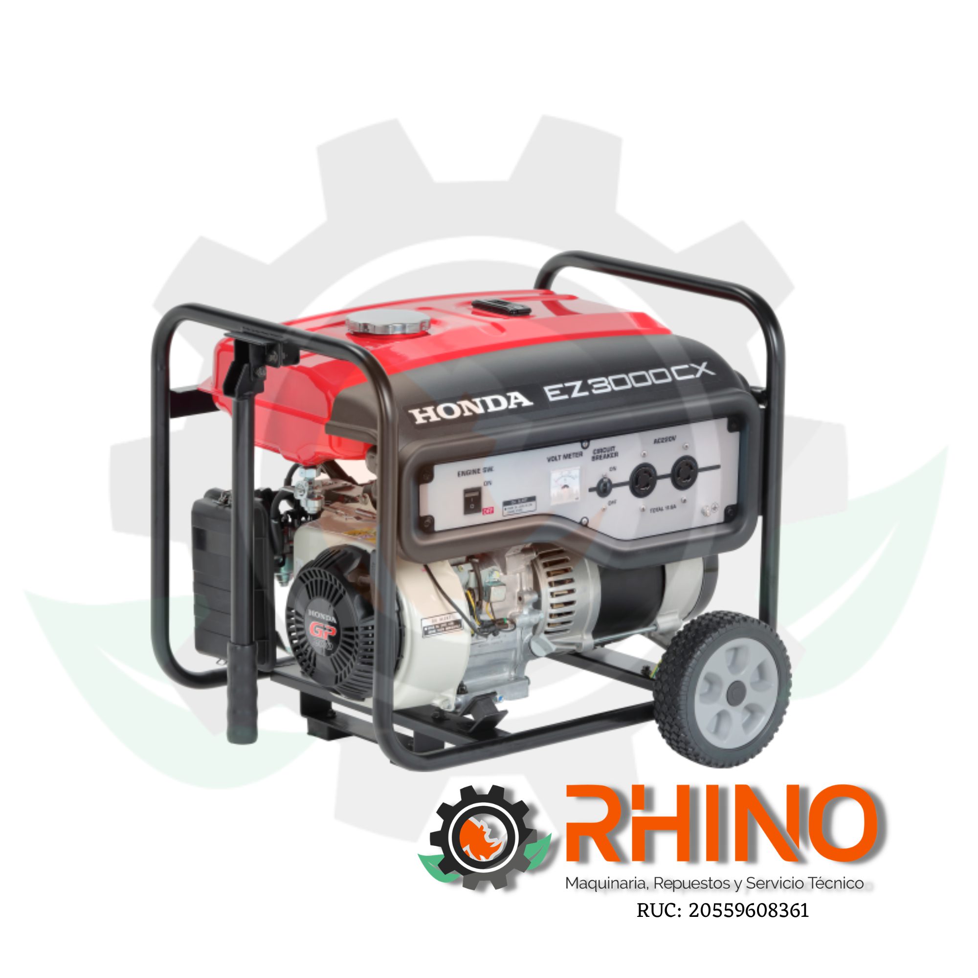 GENERADOR GASOLINERO MONOF. 3000W HONDA EZ3000CX-S