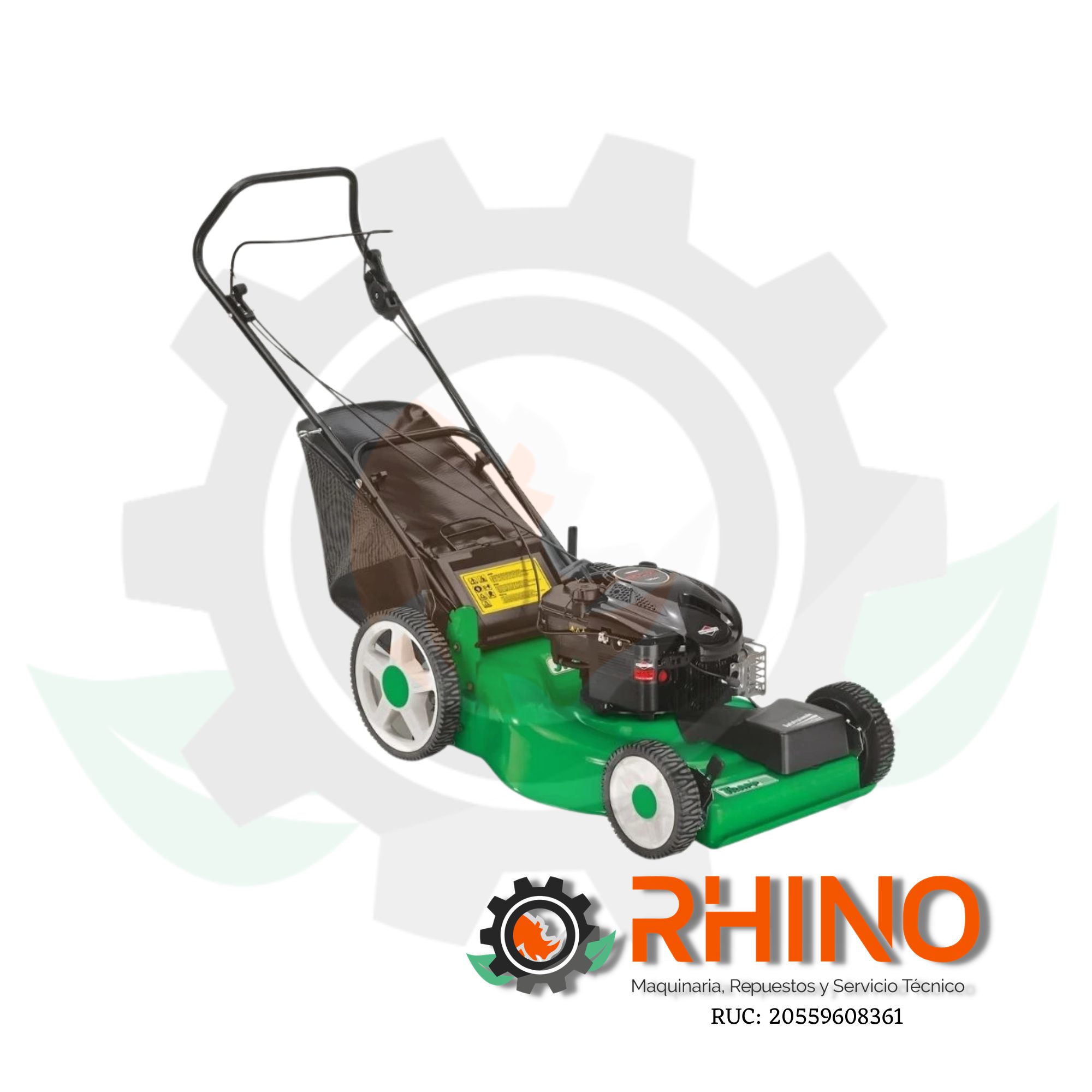 CORTACÉSPED TRAPP - JT 55C CON MOTOR BRIGGS 3.75HP 4T RECOLECTOR Y TRACCIÓN