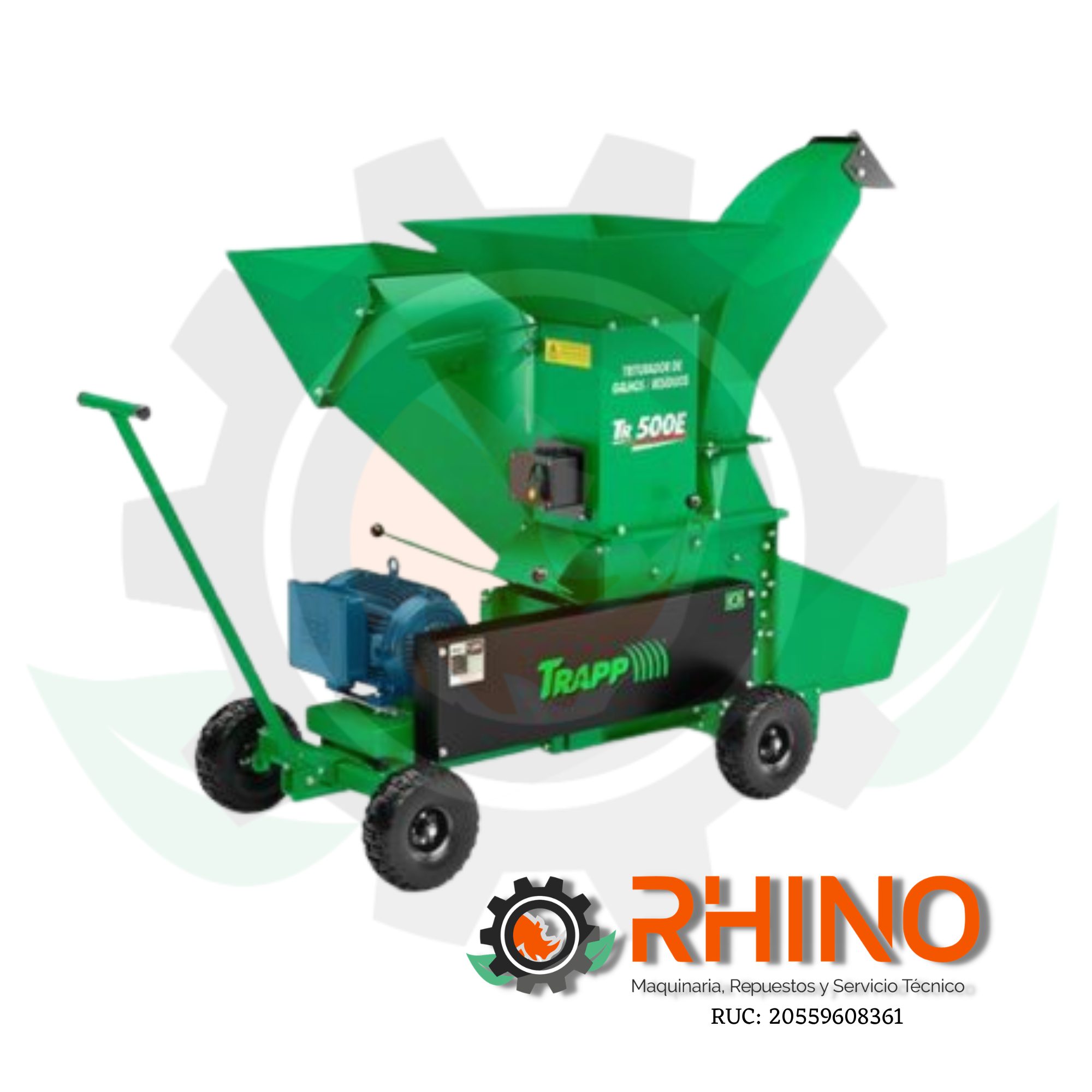 TRITURADOR ORGĂNICO TRAPP TR-500 SIN MOTOR