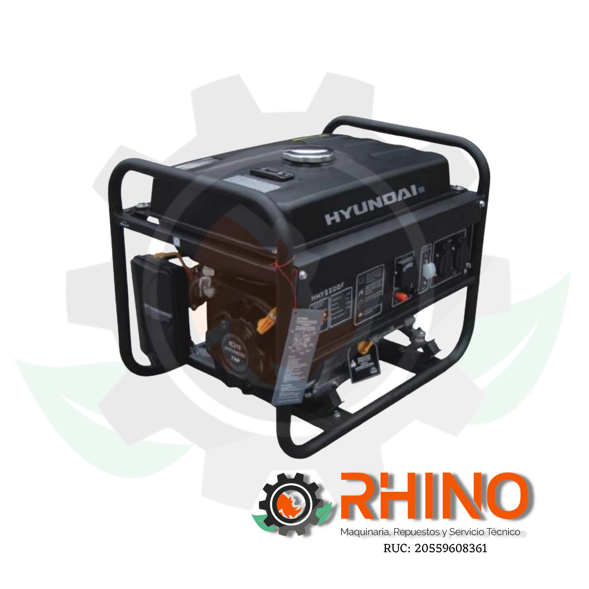 GENERADOR ELECTRICO 2.5 KW HYUNDAI HHY3000F