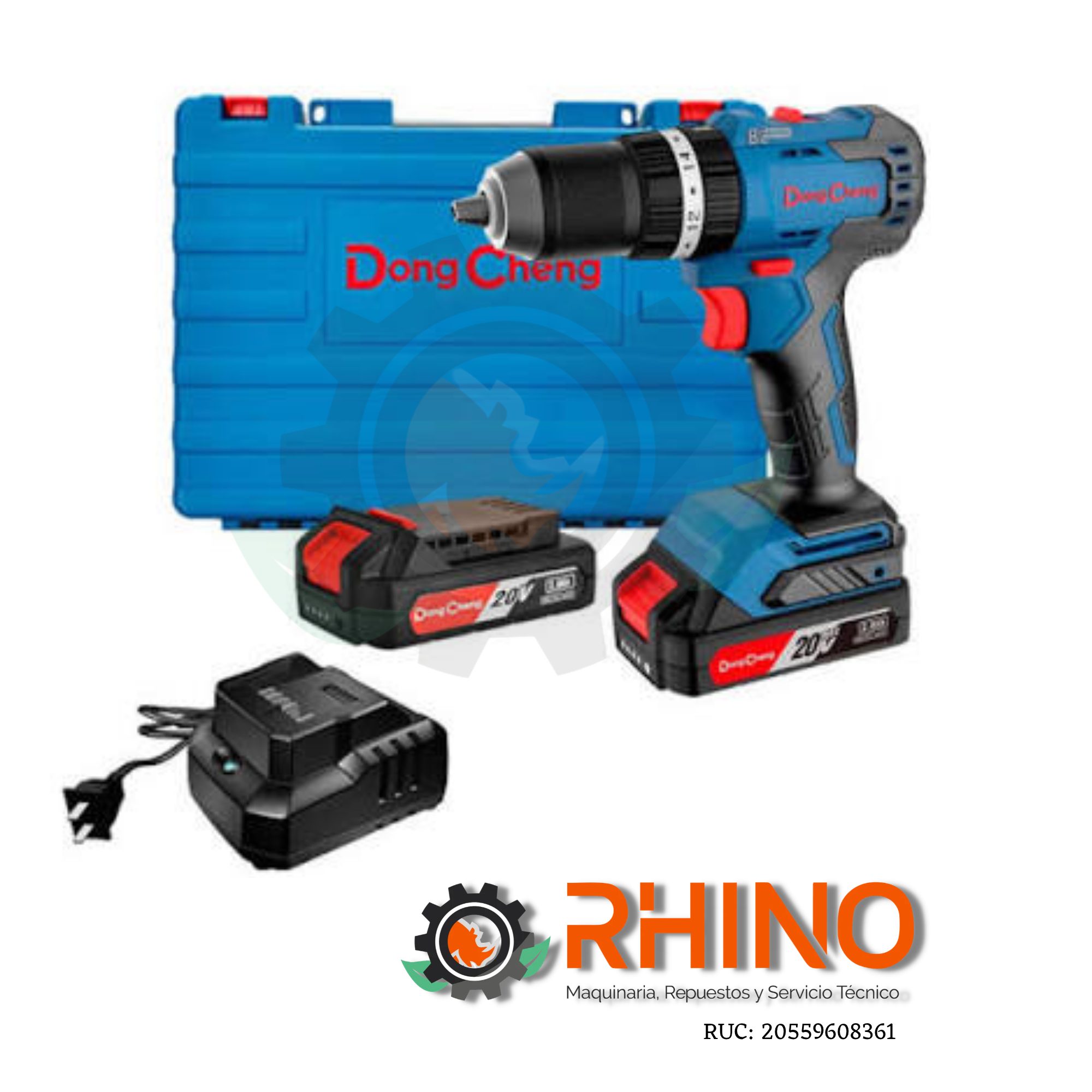 TALADRO Y PERCUTOR INALáMBRICA CHUCK 1/2" DONG CHENG