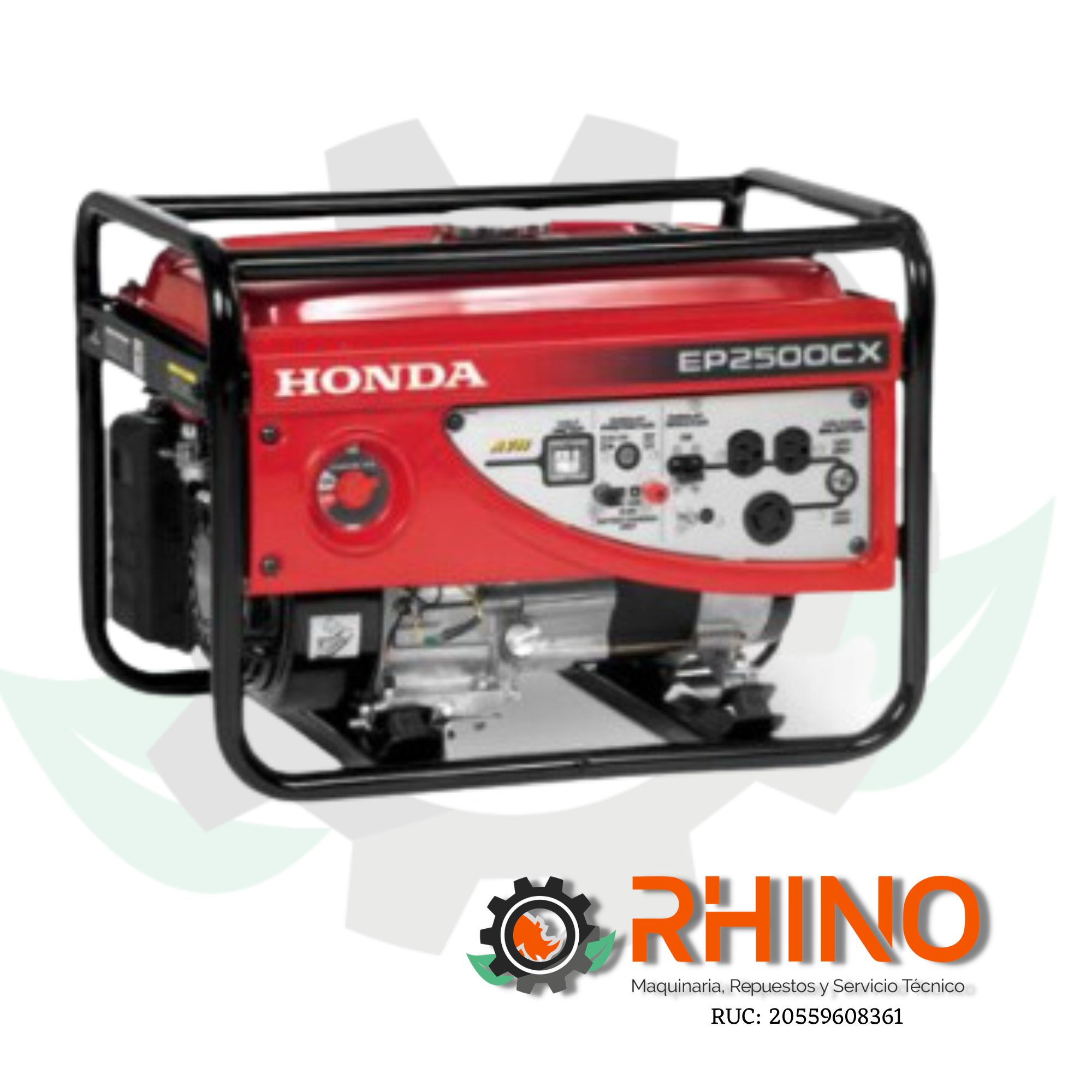 GENERADOR GASOLINERO MONOFĂSICO 5.5 HP/2.5 KW HONDA - EP2500CX1 (producto descontinuado-repuestos disponibles)