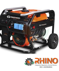 GENERADOR 4.6KW DAEWOO GDA5250 GASOLINERO