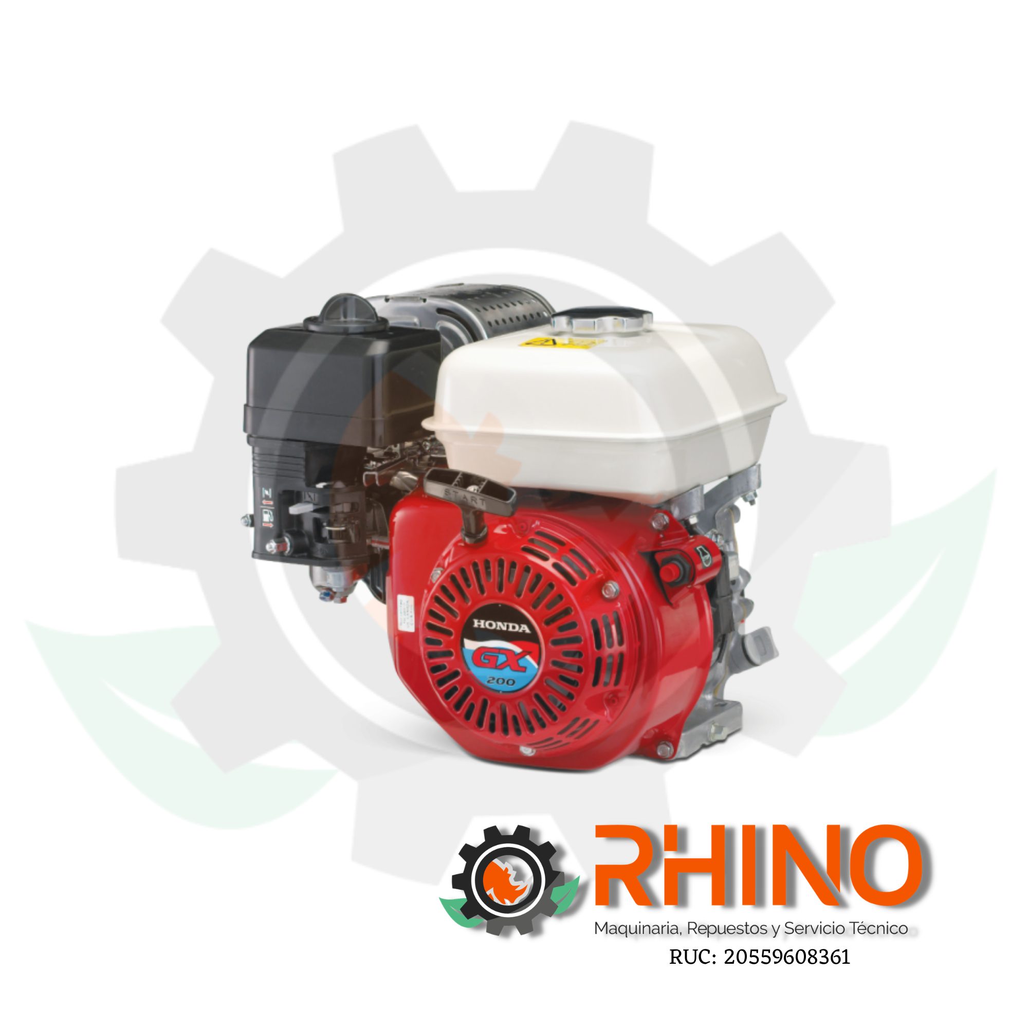 MOTOR PARA TRANSPORTE FLUVIAL 6.5HP HONDA GX200 MEGA
