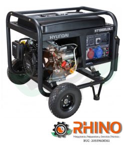 GENERADOR  8KVA HYUNDAI  HY10000LEK GASOLINERO