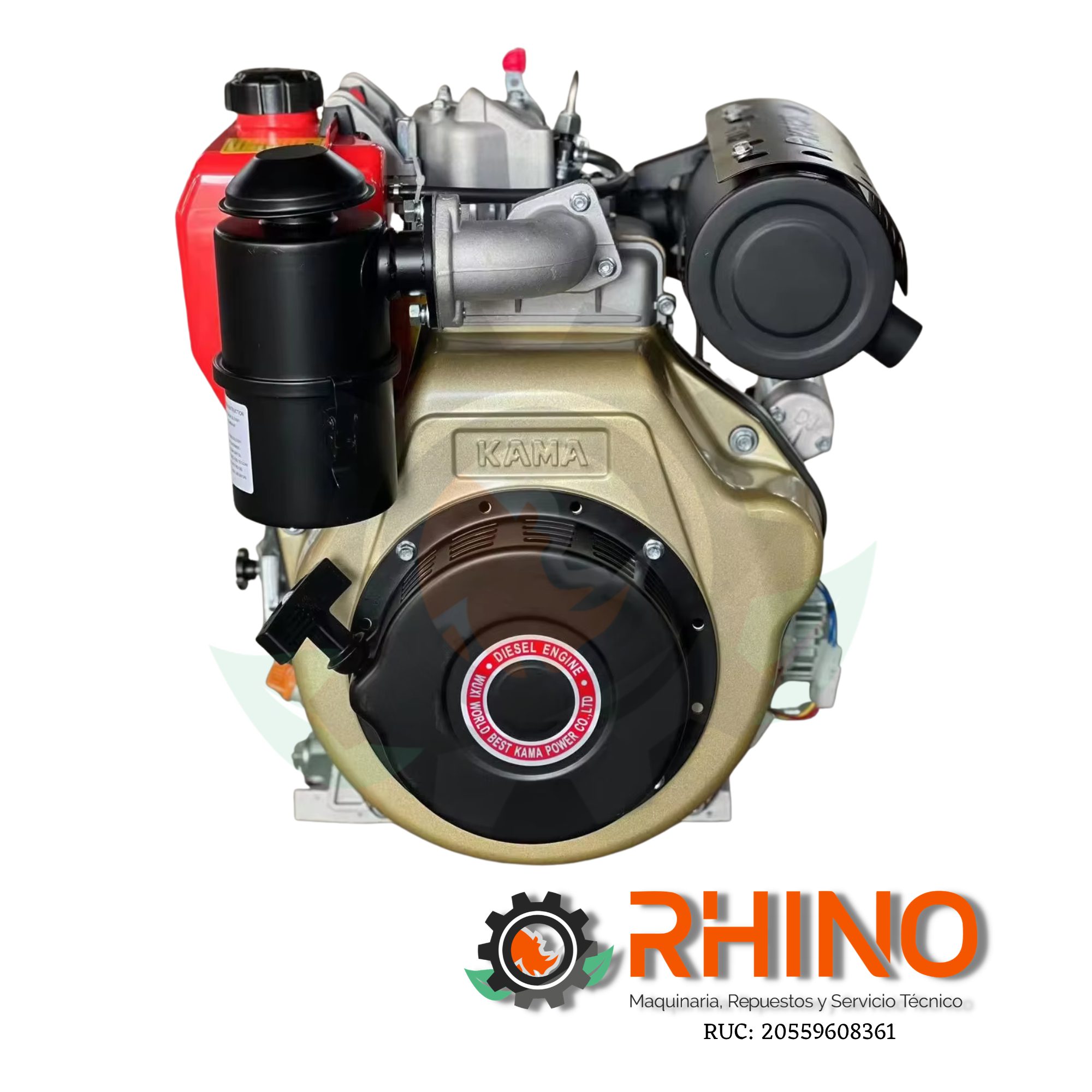 MOTOR DIESEL 11.6HP KAMA KM192FE
