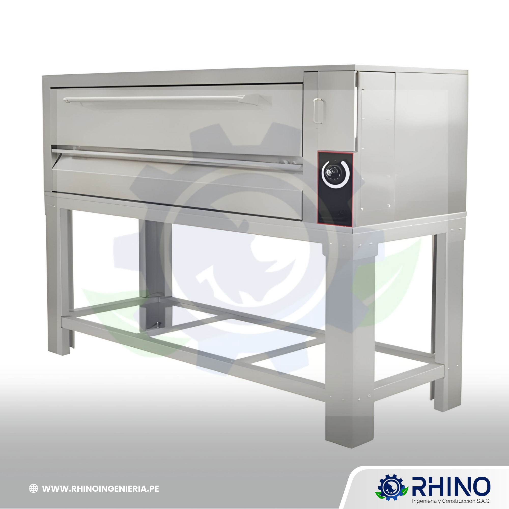 HORNO PIZZERO DE UNA CĂMARA DE ACERO INOXIDABLE MICHELL HPZ304-1C