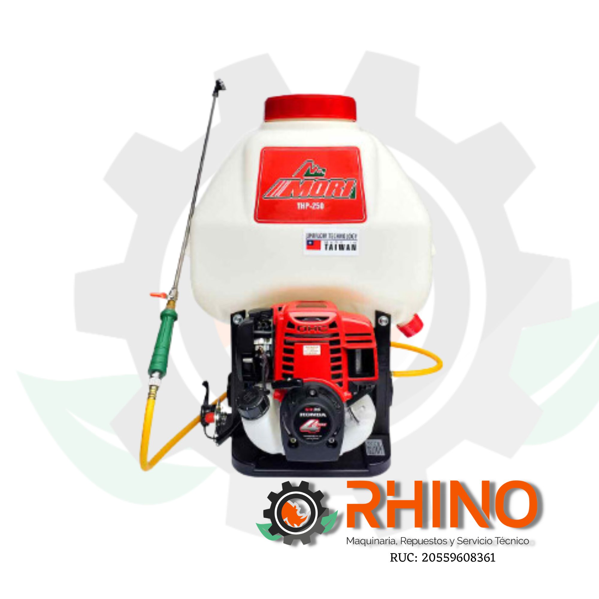 MOTOPULVERIZADOR MORI THP-250H CON MOTOR HONDA