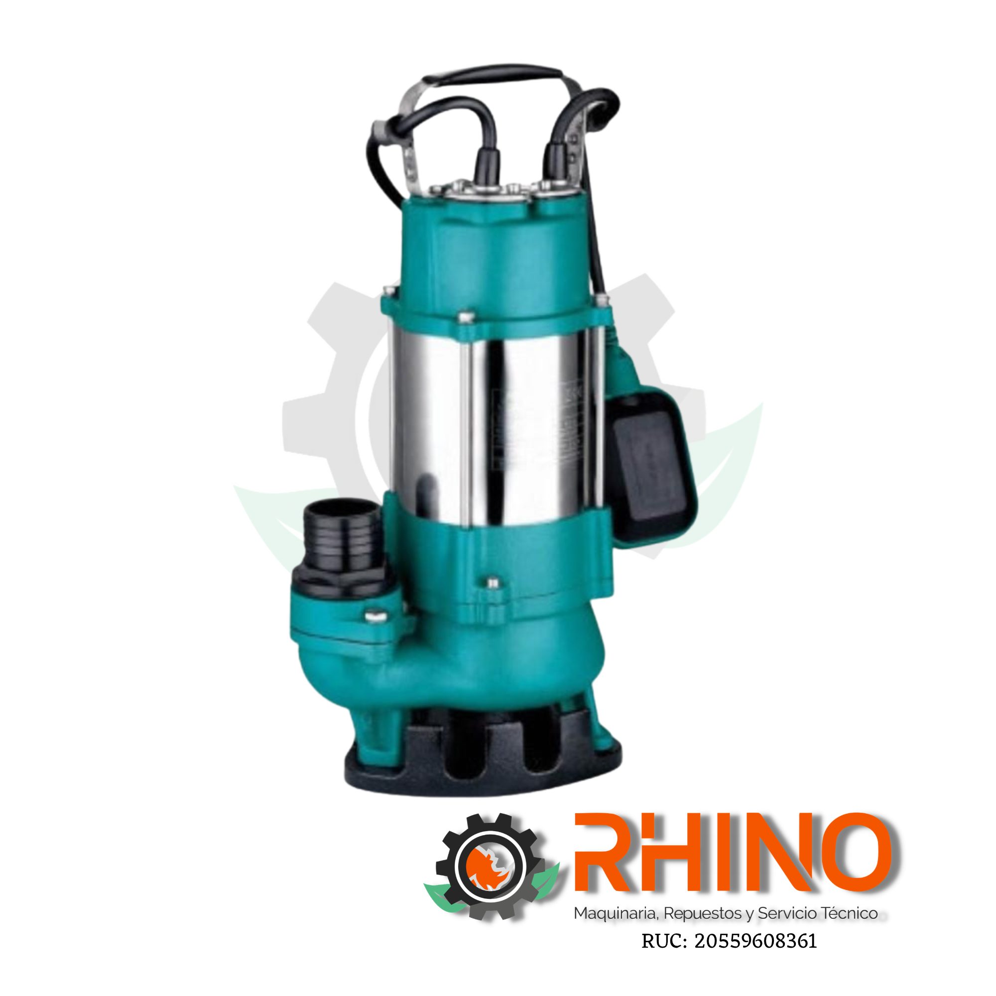 ELECTROBOMBA DE AGUA PERIFERICA SUMERGIBLE 0.5HP 220V AC - MONOF. LEO SPM37