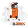 COMPRESOR VERTICAL DE 50 L, 3-1/2 HP (POTENCIA MAXIMA), 220 V TRUPER - Imagen 3