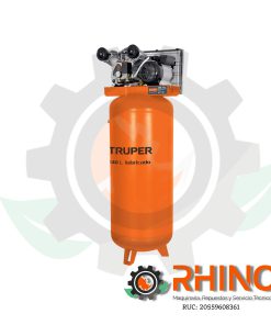 COMPRESORA LUBRICADA DE 240L BANDA VERTICAL 220V TRUPER COMP-240LVC 102130