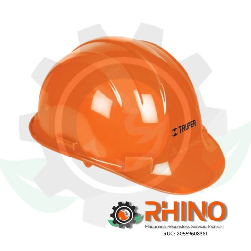 CASCO DE SEGURIDAD, AJUSTE DE RATCHET NARANJA/ TRUPER