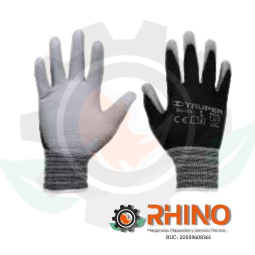 GUANTES TEXTILES CON RECUBRIMIENTO DE POLIURETANO/ TRUPER - Imagen 2