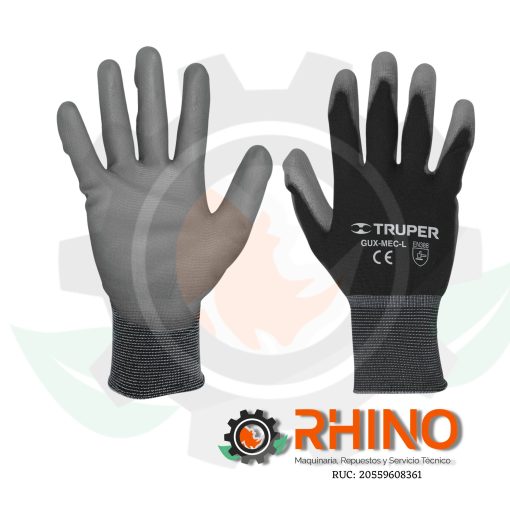 GUANTES TEXTILES CON RECUBRIMIENTO DE POLIURETANO/ TRUPER