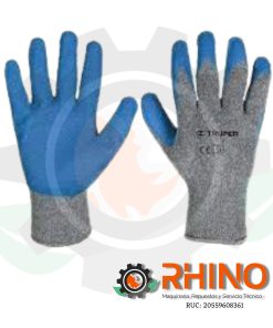 GUANTES TEXTILES CON RECUBRIMIENTO DE LATEX RUGOSO/ TRUPER