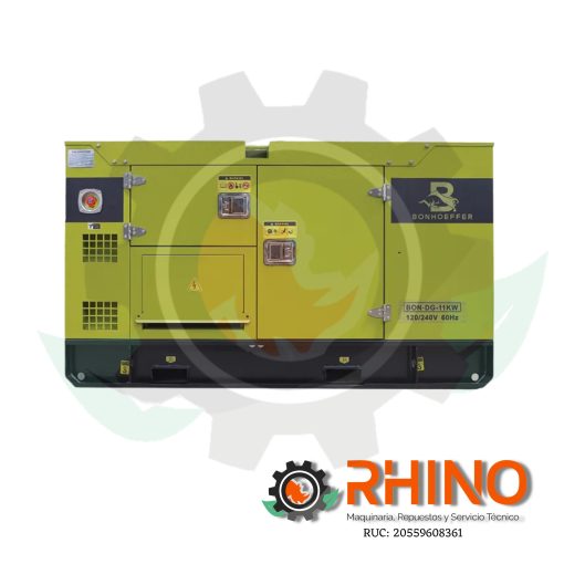 GENERADOR ENCAPSULADO DIESEL 17 KW BONHOEFEER BON-DG-17KW-1P