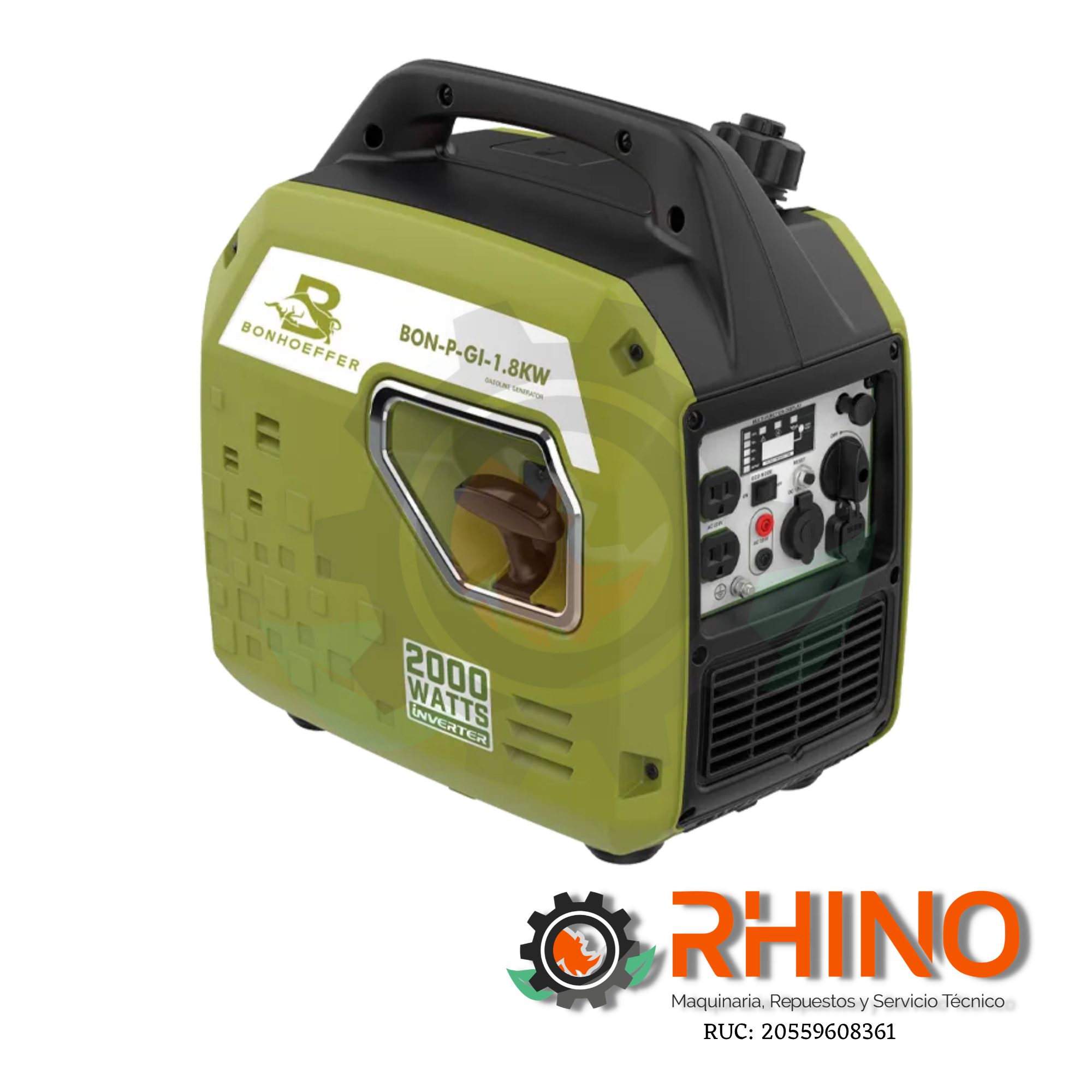 GENERADOR 3HP INVERTER BONHOEFFER BON-P-GI-1.8KW A GASOLINA