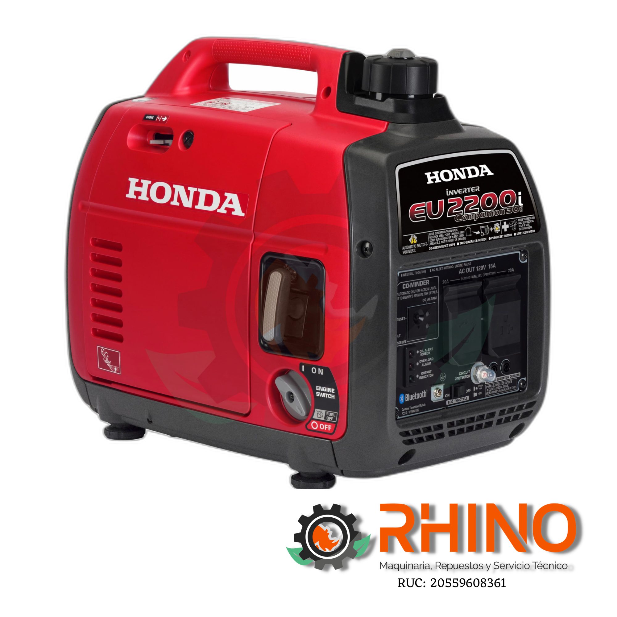 GENERADOR MONOFĂSICO 2,2 KW HONDA EU22I T S