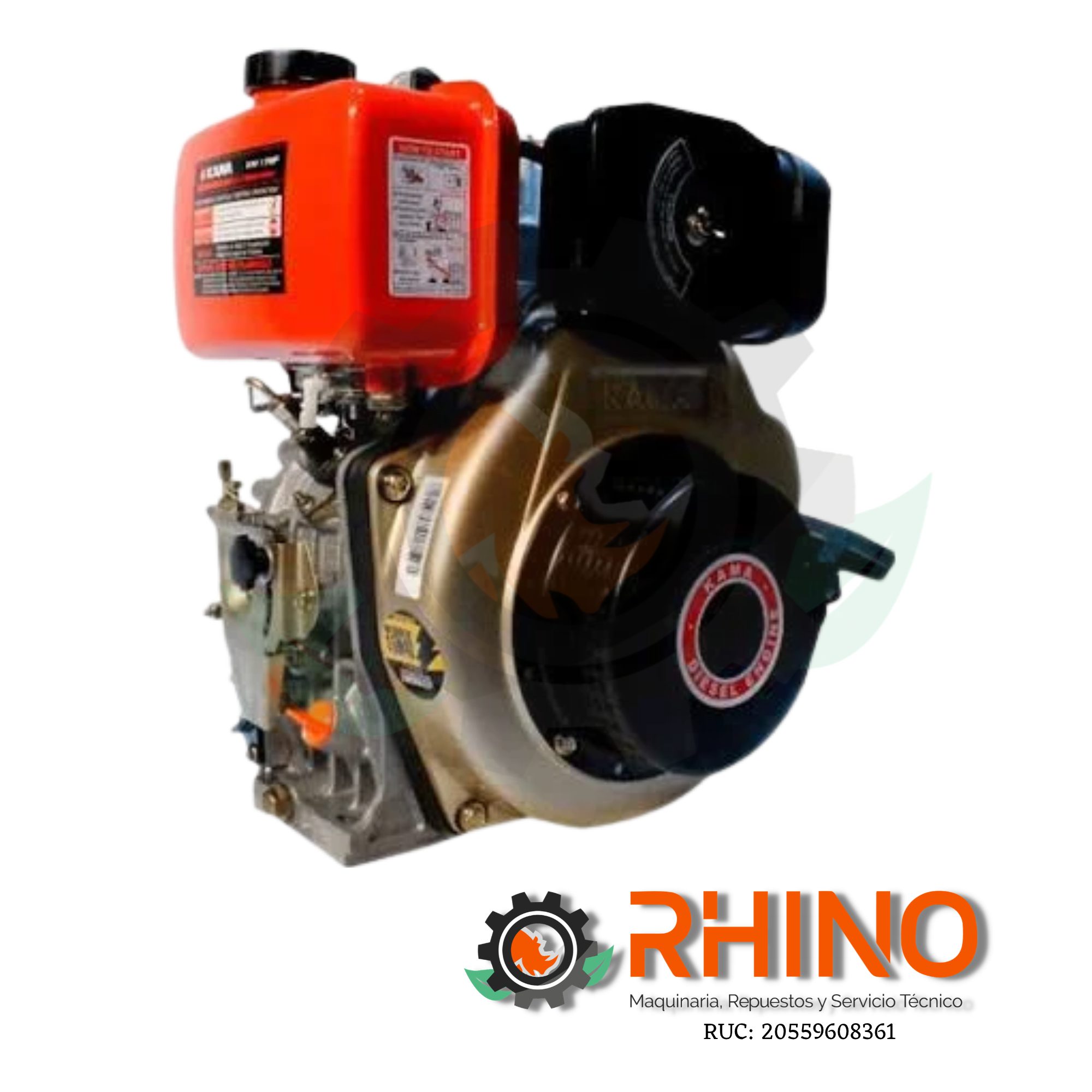 MOTOR DIESEL 10 HP 4 TIEMPOS KAMA KM186F