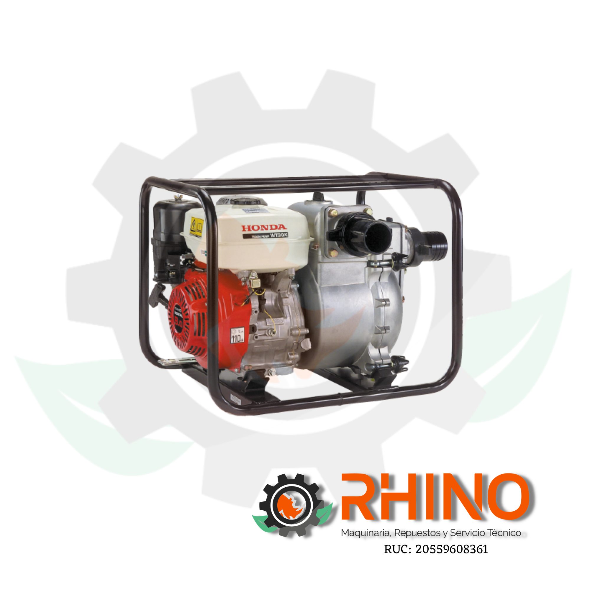 MOTOBOMBA DE 3" x 3" HONDA WT30XK4-3
