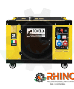 GENERADOR DIESEL SILENCIOSO TRIFÁSICO 380V 9KW BONELLY 13000.T3/380