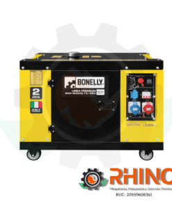 GENERADOR DIESEL SILENCIOSO TRIFÁSICO 9KW BONELLYBNK- 9000S.T3/380