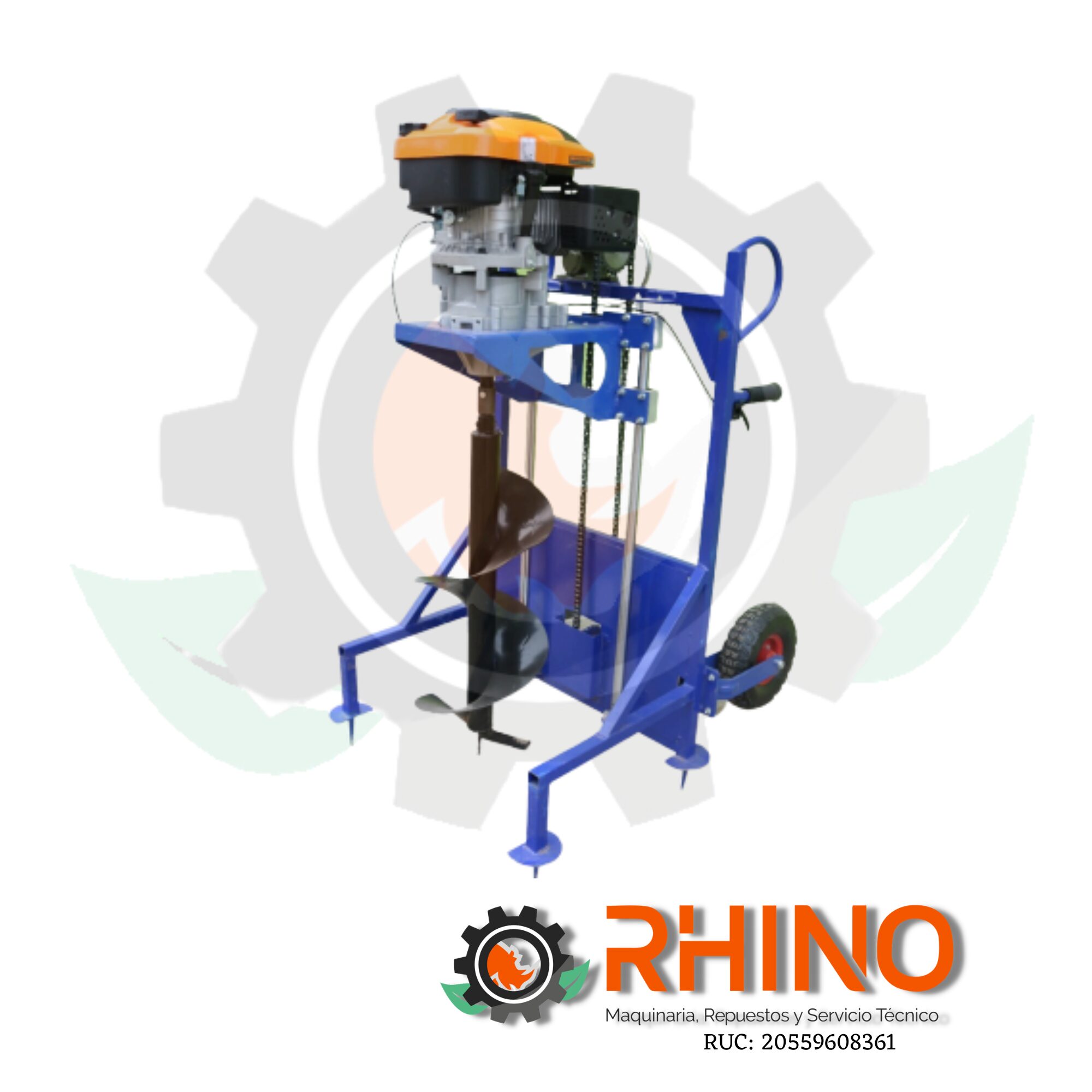 AHOYADORA CON SOPORTE 10HP JUSEN SC7-AS10