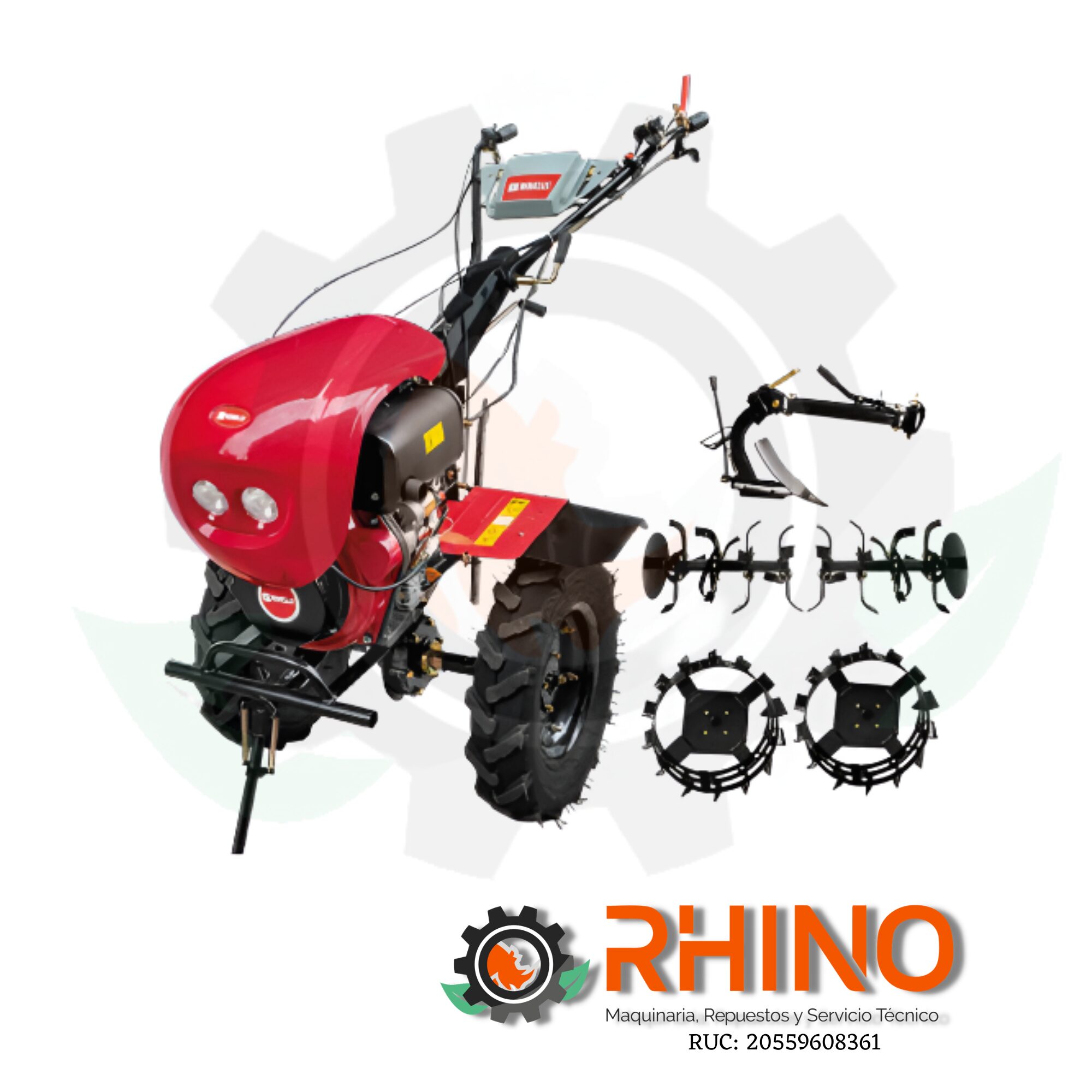 MOTOCULTOR DIÉSEL 18HP BONELLY BN-1350DE-18-R