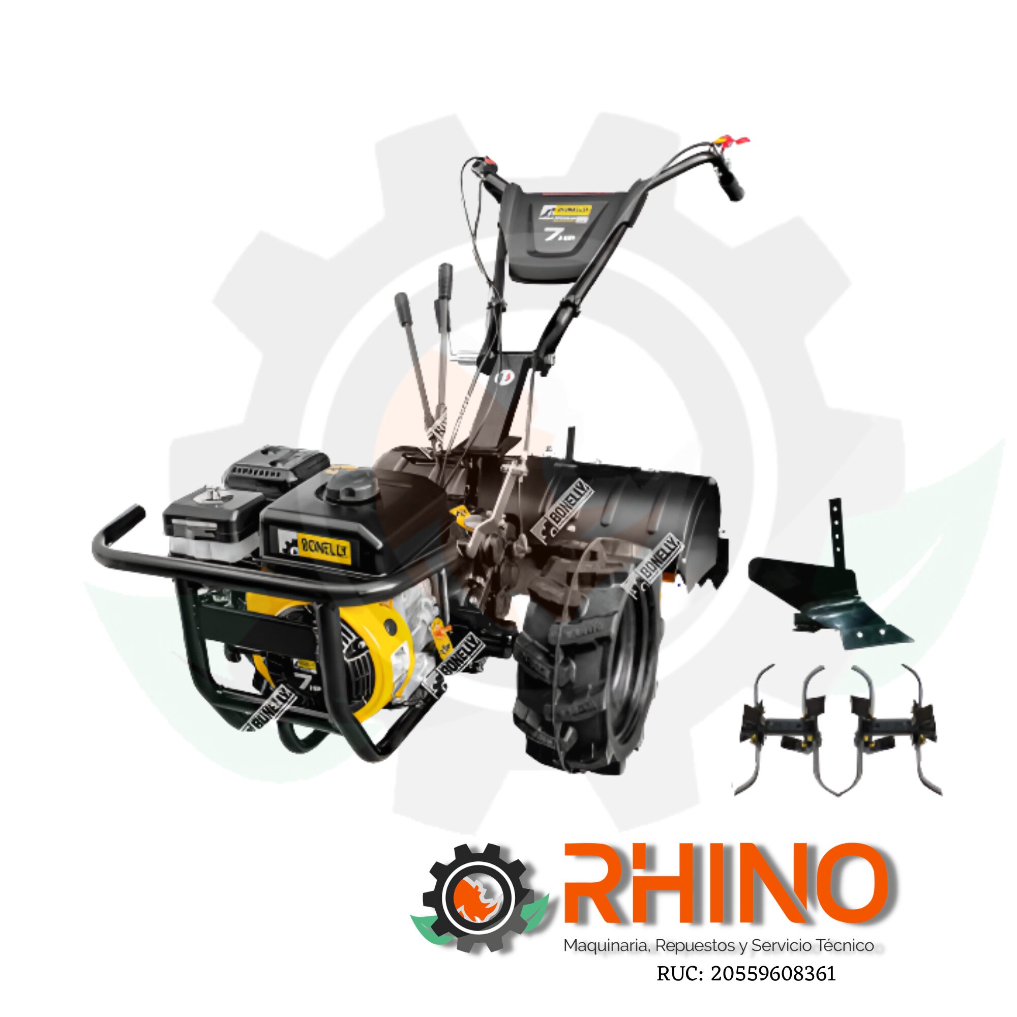 MOTOCULTOR 7HP GASOLINERO BONELLY BN7MOT60Z