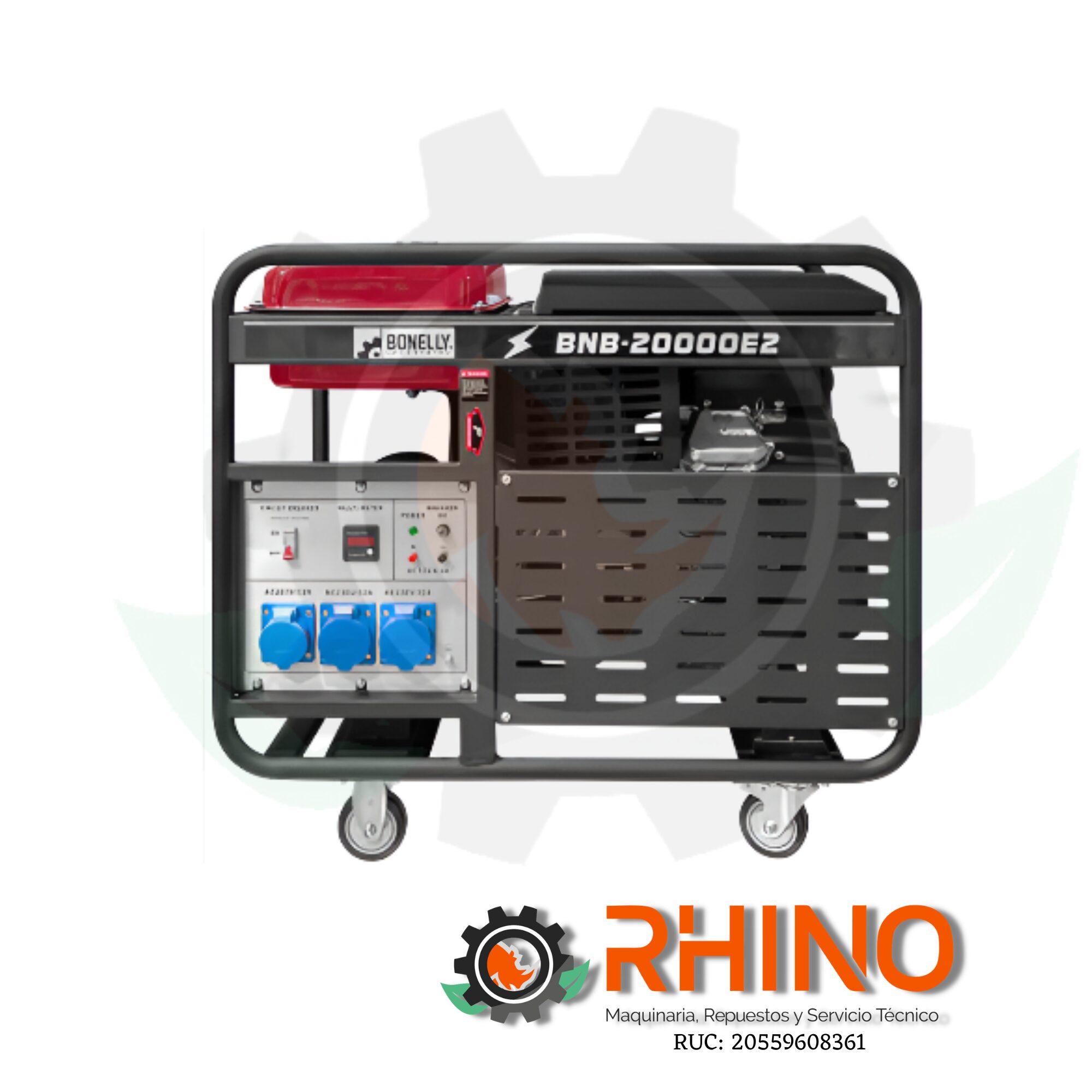 GENERADOR GASOLINERO ABIERTO BONELLY BNB-20000E2