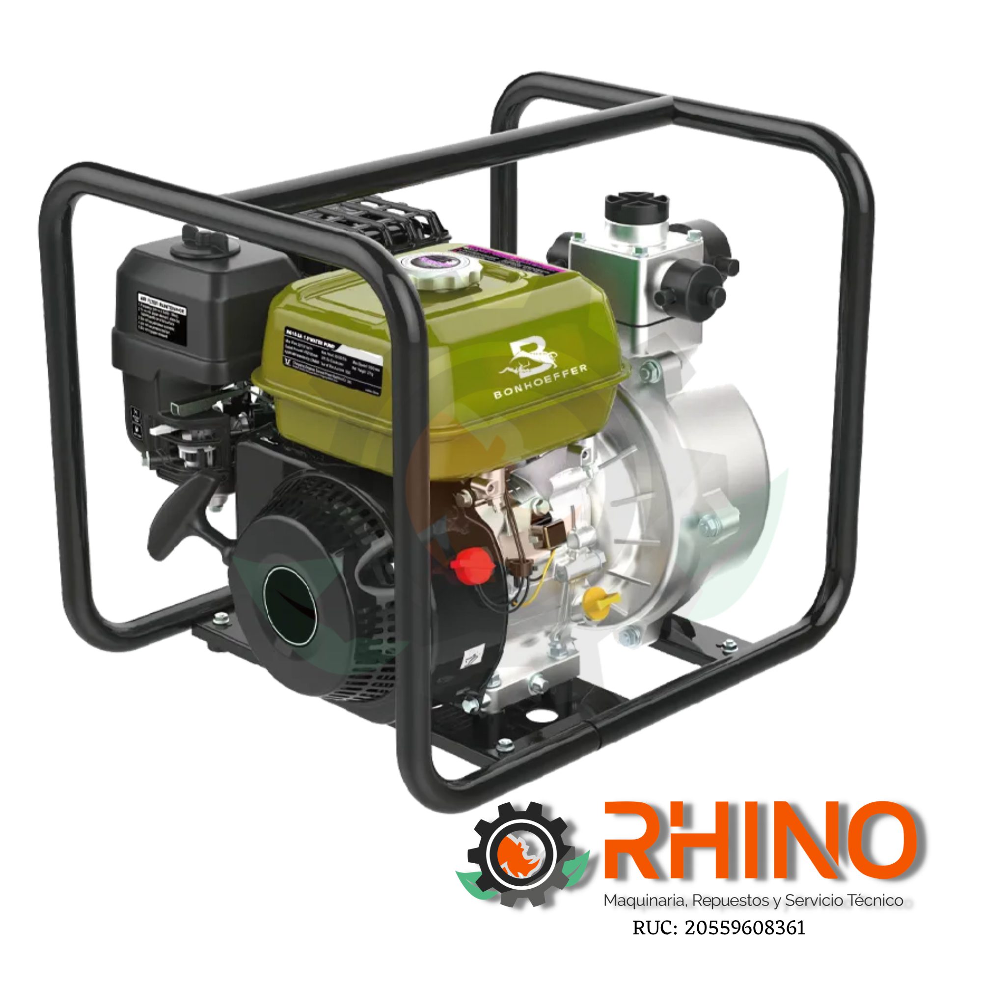 MOTOBOMBA DE ALTA ELEVACIÓN 8.0 HP BONHOEFER BON-P-WP1.5-224HL