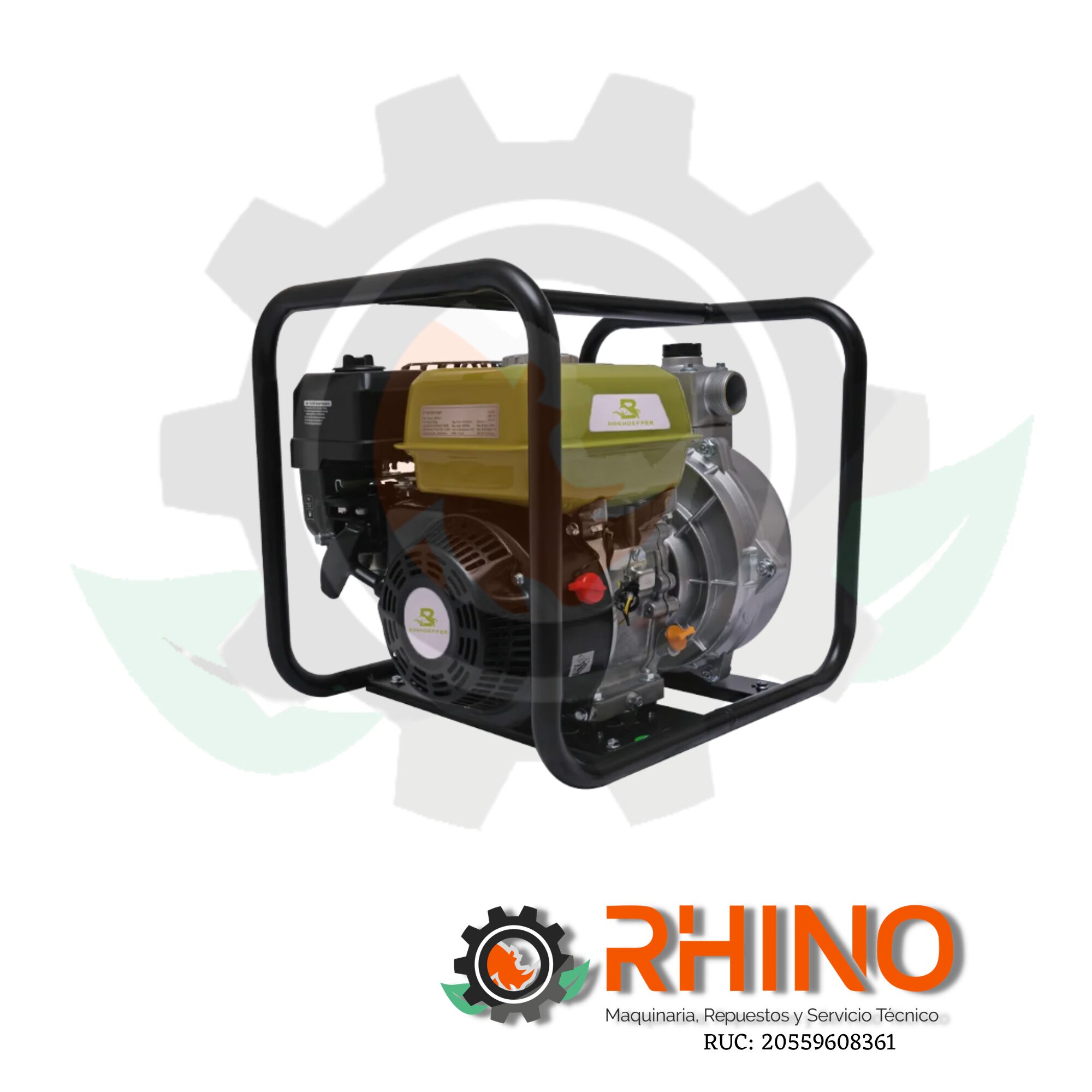 MOTOBOMBA DE ALTA ELEVACIÓN 8.0 HP BONHOEFER BON-P-WP2.0-224HL