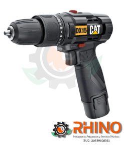 TALADRO ATORNILLADOR PERCUTOR12V CAT DX15