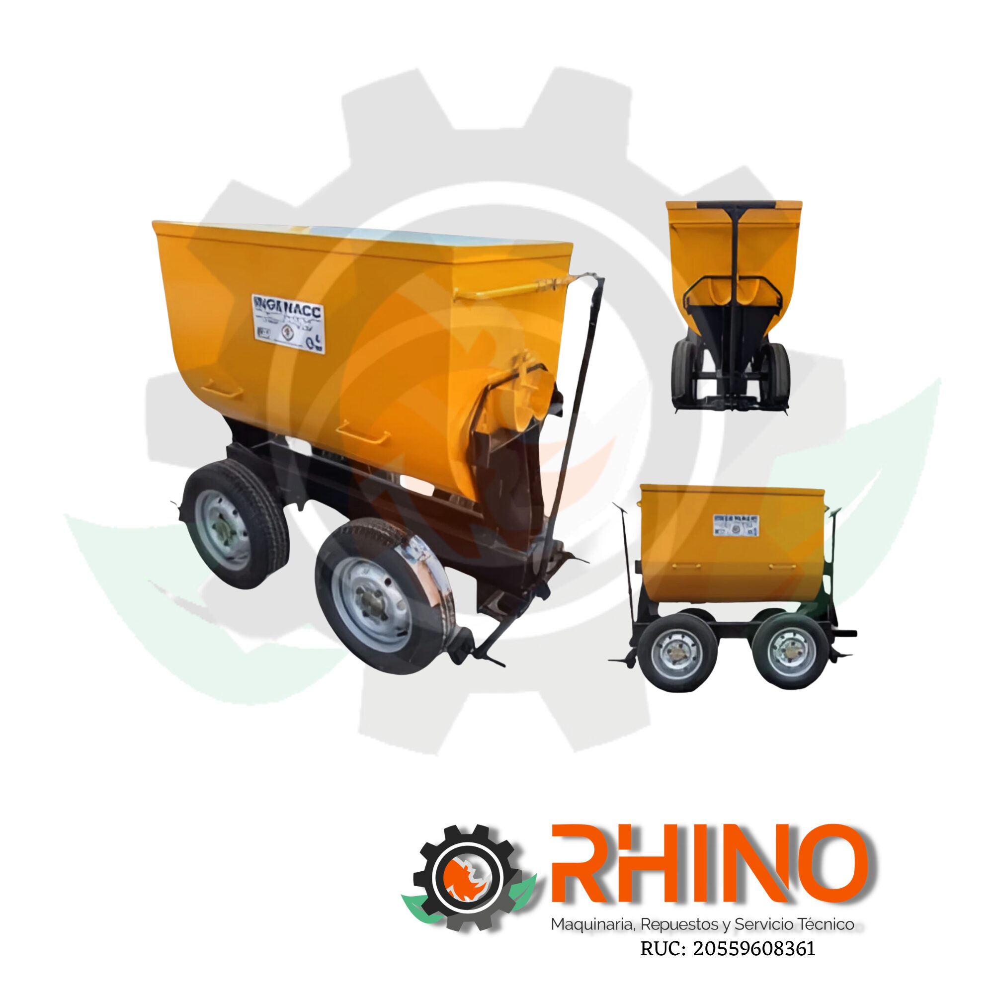 CARRITO MINERO 01 TN INGENACC-CM-1T