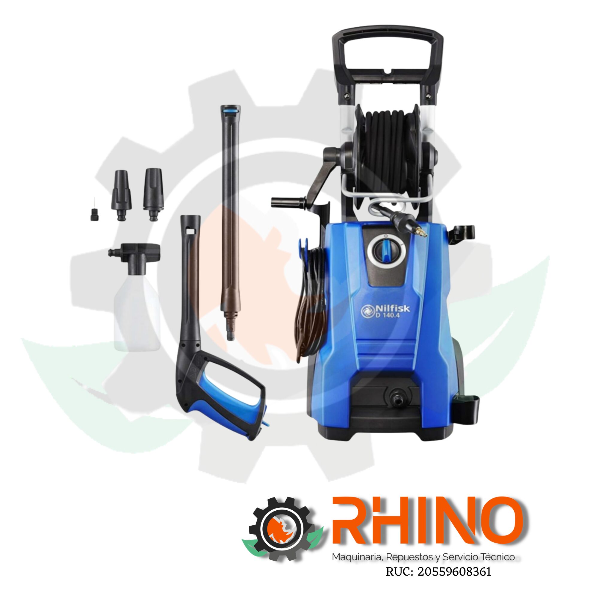 HIDROLAVADORA DE ALTA POTENCIA 2400 W NILFISK D140
