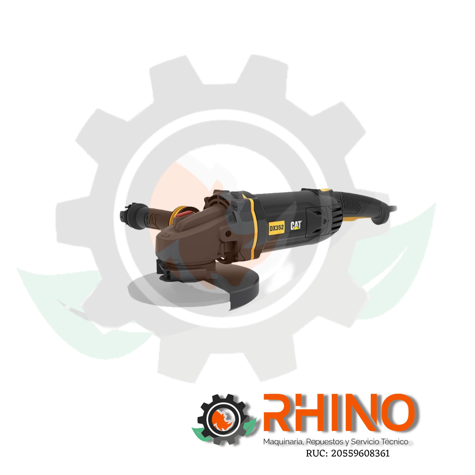 AMOLADORA ANGULAR 2350W 7" 180 mm CAT DX352