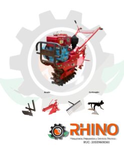MOTOCULTOR PETROLERO DE ORUGA 6HP SC7-MTP6