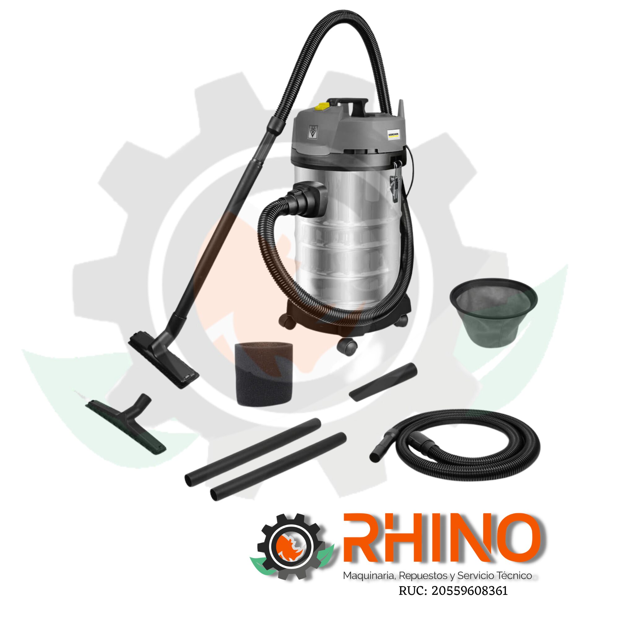 ASPIRADOR EN SECO Y HÚMEDO 1200W KARCHER NT 30/1