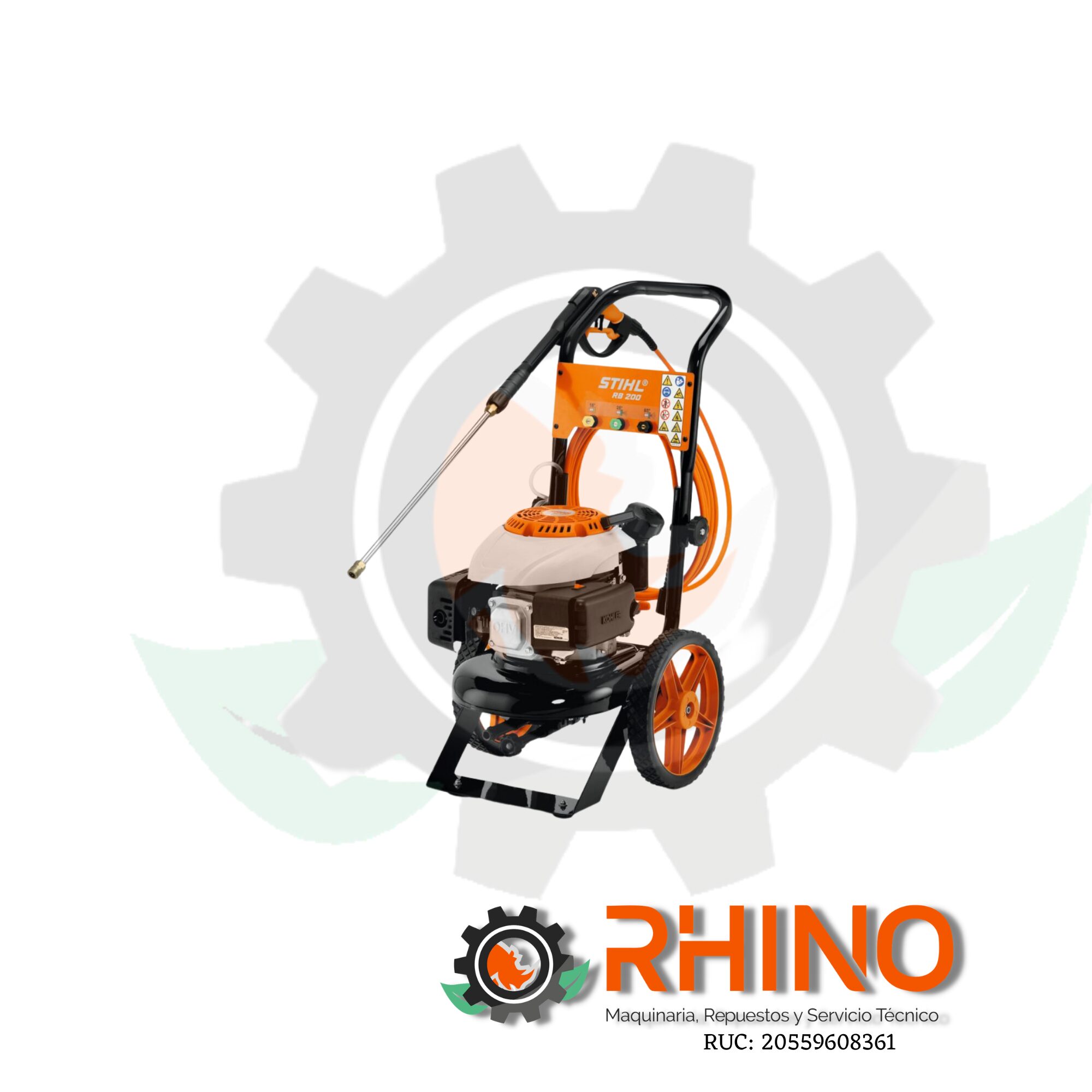 HIDROLAVADORA A GASOLINA 5.0 HP STIHL RB 200