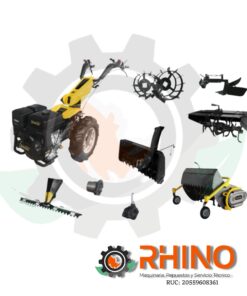 MOTOCULTOR CON MÚTIPLES ACCESORIOS AMURA 16A3-V20