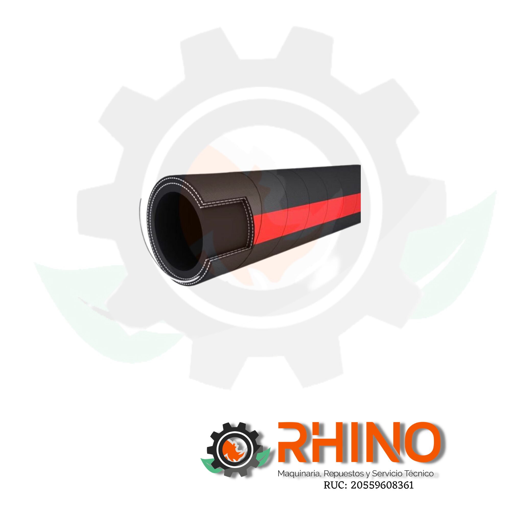 MANGUERA AIRE 3/8" J/LONA 300 PSI F/ROJA X100METROS