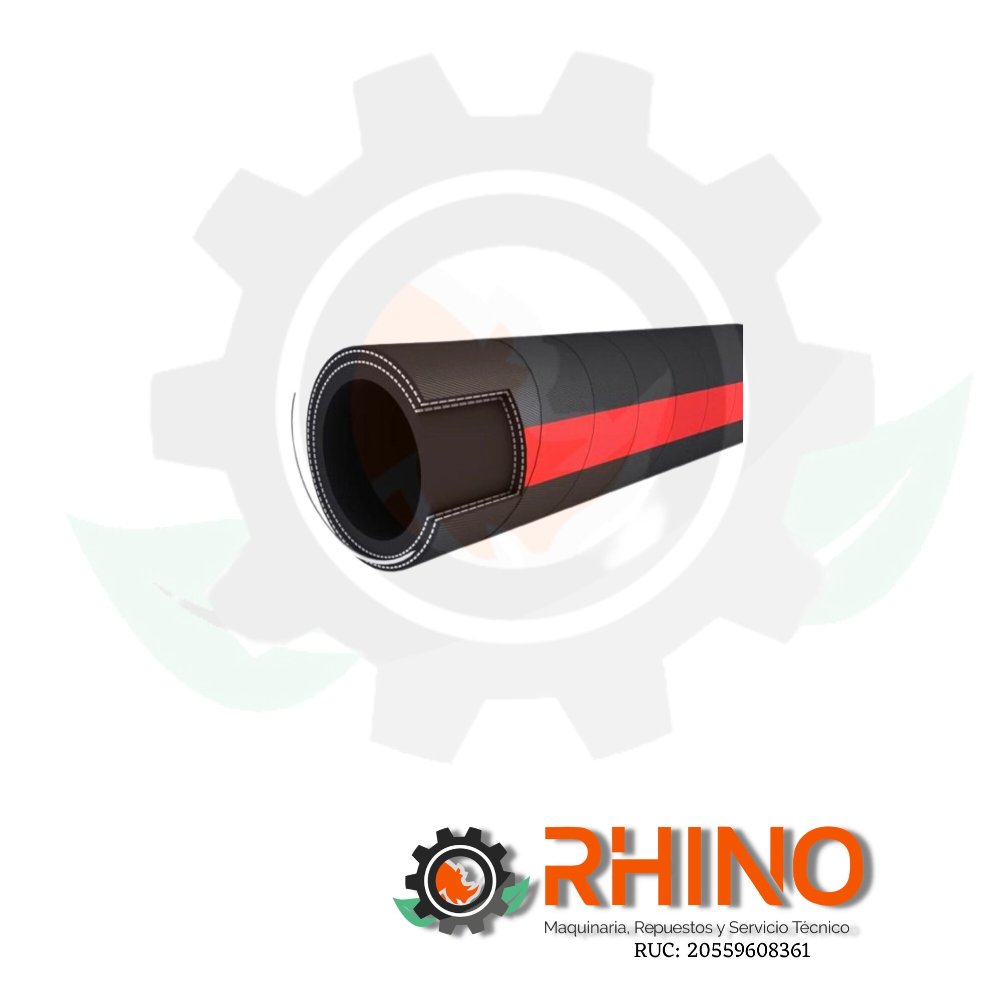 MANGUERA AIRE 3/4" J/LONA 300 PSI F/ROJA X100M