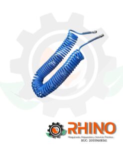 MANGUERA AIRE AZUL C/RESORTE TERMINAL 1/4" 10 x 6.5 MM X UNIDAD