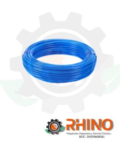 MANGUERA POLIURETANO AZUL 10 MM x 6.5 MM x100MTS