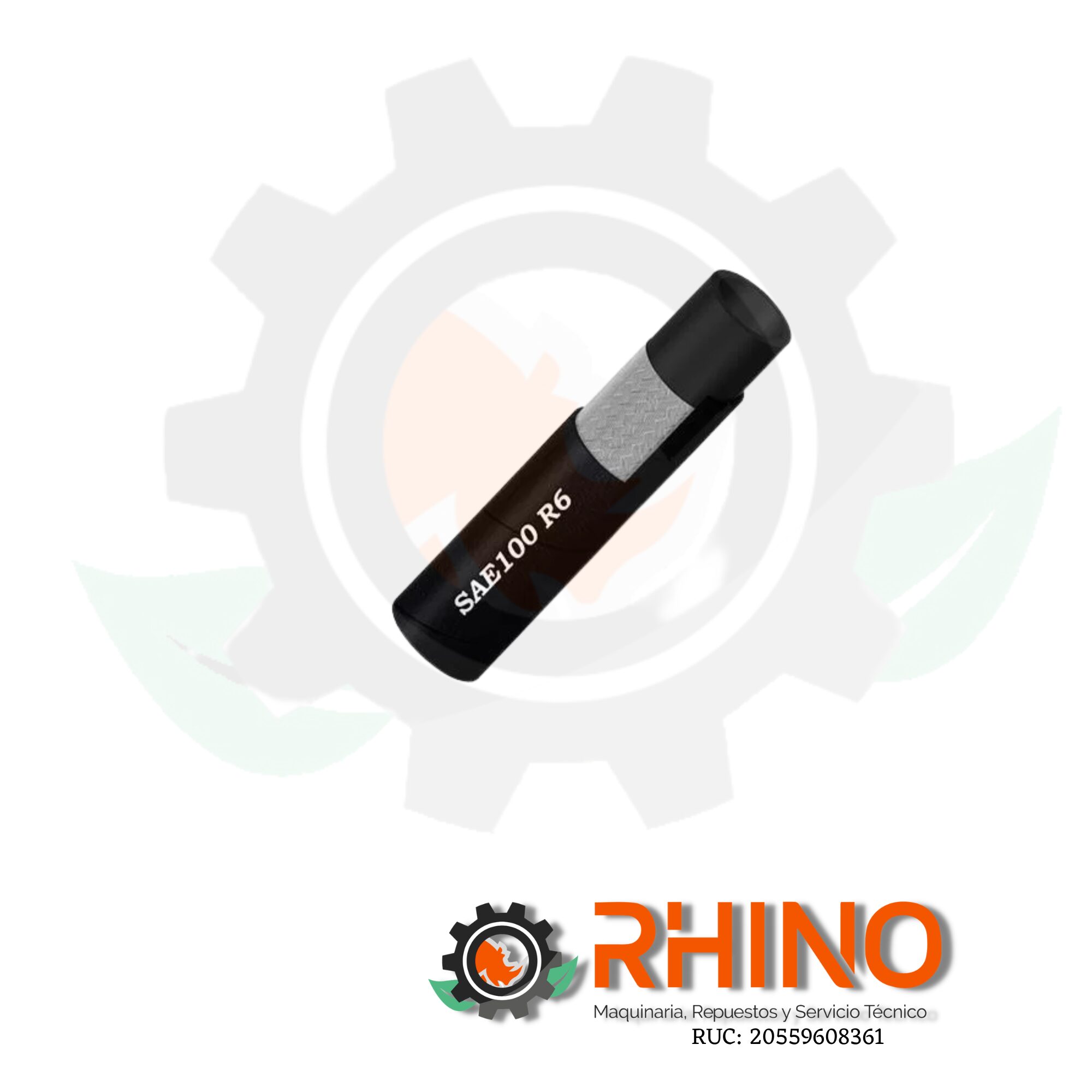 MANGUERA OIL 1/4" R6 SAE100 6MM X 100 METROS