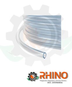 MANGUERA ACARAMELADA 1/2" TRANSPARENTE 12 x 16 MM RLLO X 100