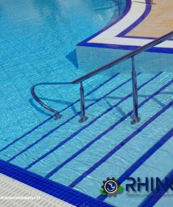 BARANDA DE ACERO INOXIDABLE PARA PISCINA SISTEMA CONTINUO MICHELL BPSC-304