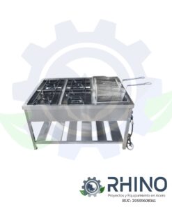 COCINA MIXTA CON FREIDORA Y PLANCHA