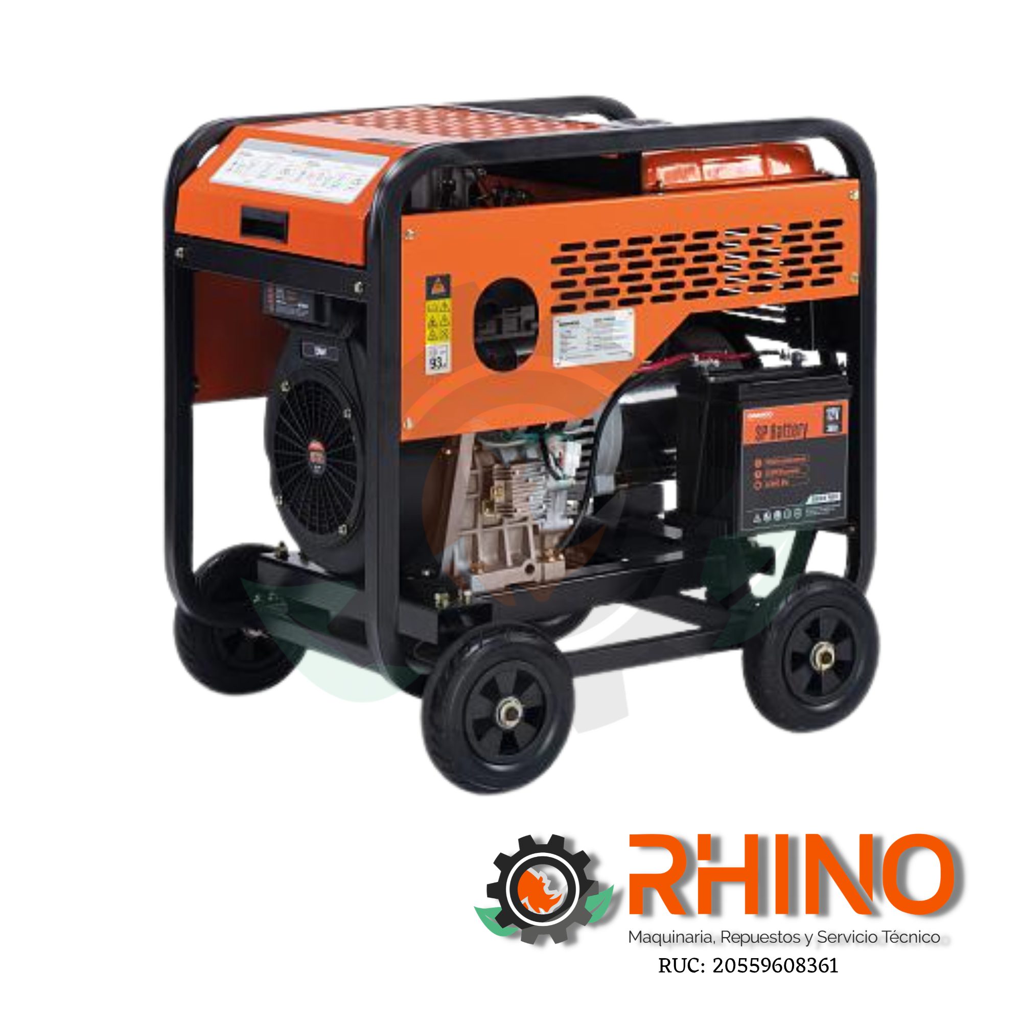 GENERADORA 8.5kW DAEWOO DDAE11000XE-3 PETROLERO - Imagen 2