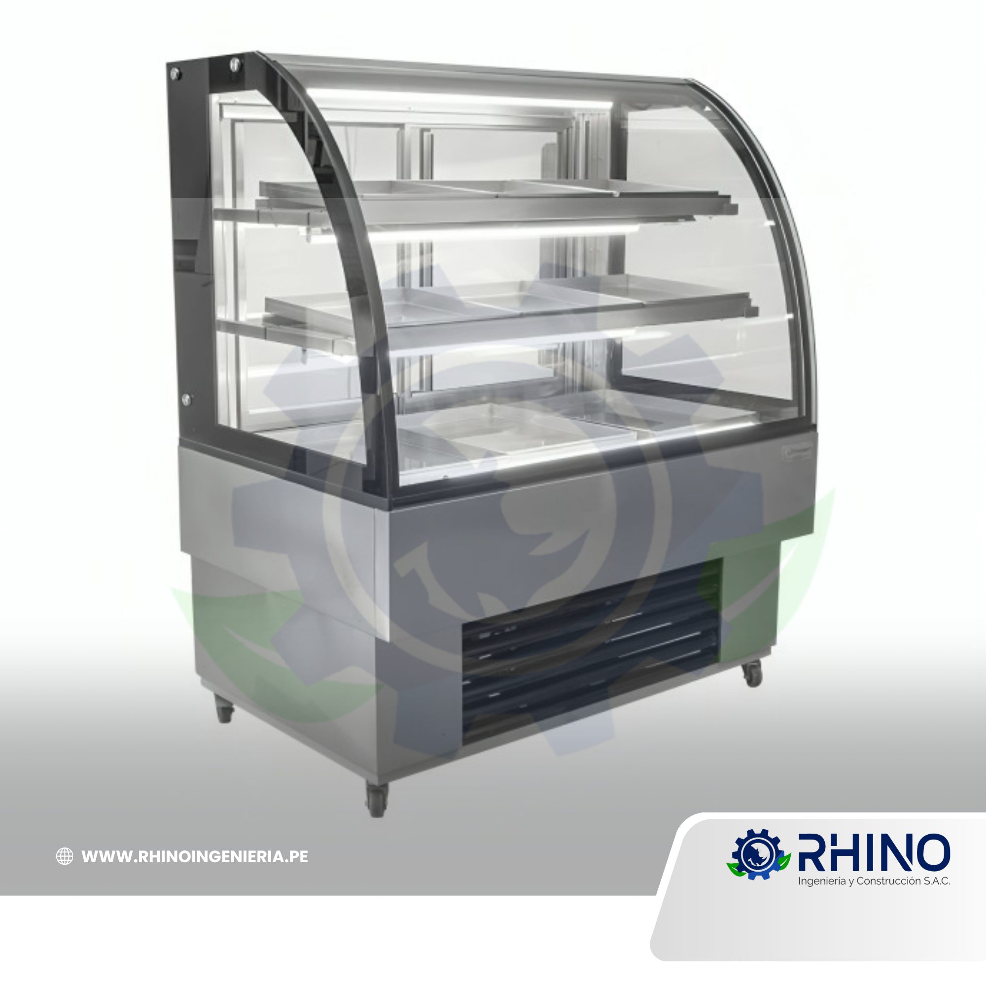 EXHIBIDORA CONSERVADORA ACERO INOXIDABLE MICHELL EC-304